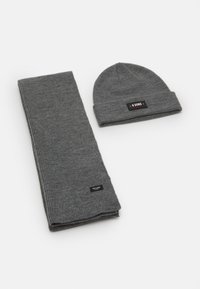 Only & Sons ONSEVAN BOX BEANIE SCARF SET - Cachecol - medium grey melange