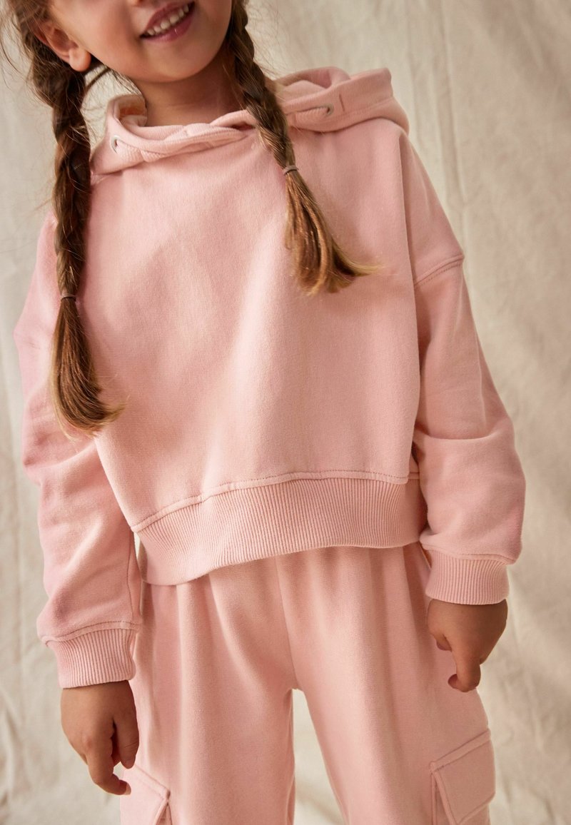 Next CROPPED - Felpa con cappuccio - pink