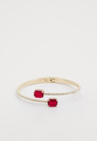 BYPASS STONE CUFF - Rokassprādze - gold-coloured/siam