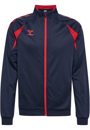 CORE 2.0 TRACK - Sweat zippé - marine true red