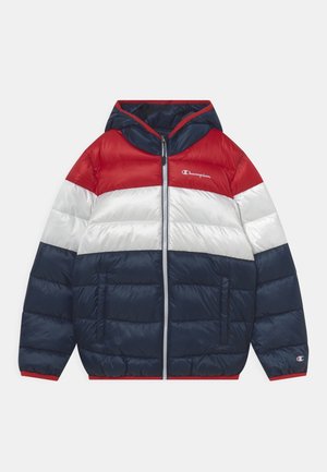 COLOR BLOCK JACKET UNISEX - Talvitakki - dark blue/blue/red