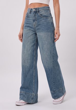 Even&Odd Tall, Wide leg - mid blue