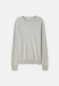 Unselected, light grey melange
