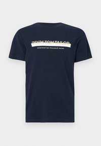 Triko s potiskem - dunkel blau