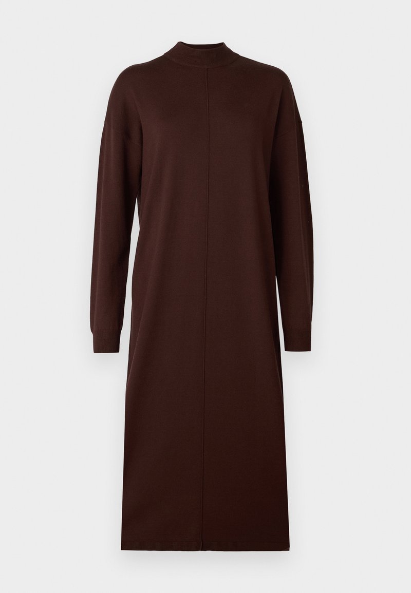 Vila Gebreide jurk bruin Vila Gebreide jurk bruin
