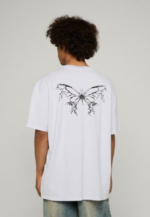 ACID WASHED - Print T-shirt - softlilac