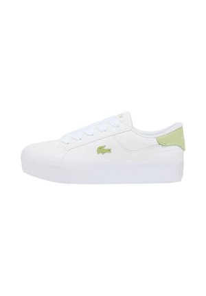 ZIANE PLATFORM - Zapatillas - blanc/vert clair