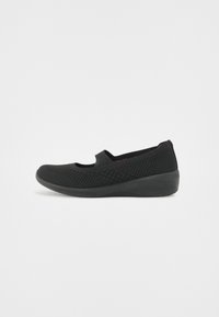 ARYA - Ballerine con cinturino - black