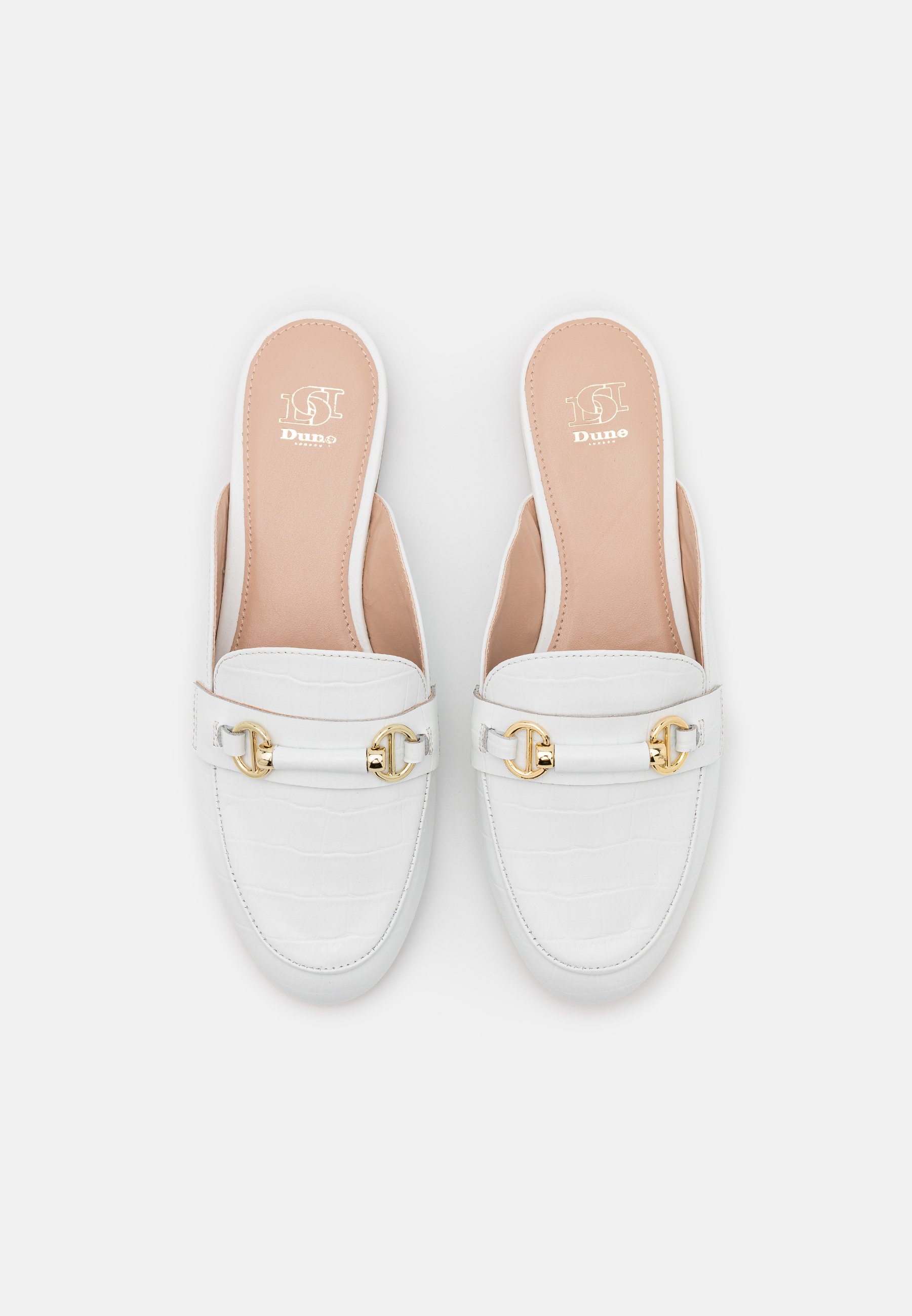 Dune London GLOWIN - Muiltjes - white/wit - Zalando.be