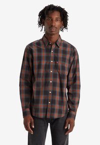 Levi's® - SUNSET POCKET STANDARD - Overhemd - malmedal plaid andesite ash Miniatuurafbeelding 1