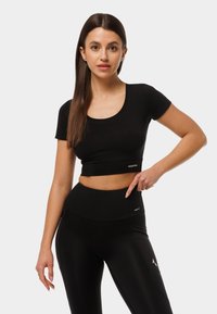 carpatree - EVE - Sport T-Shirt - black Thumbnail-Bild 1