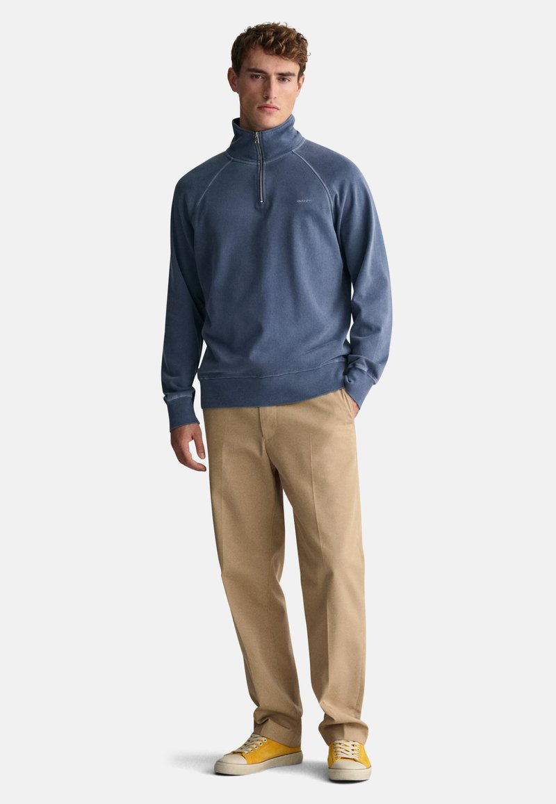 GANT SUNFADED - Mikina - shadow blue