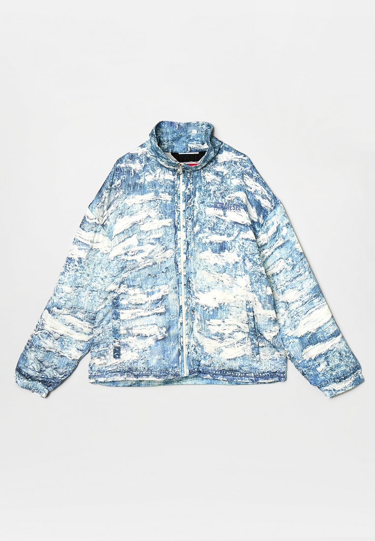 Diesel Lichte jas blauw denim/bluedenim Diesel Lichte jas blauw denim/bluedenim