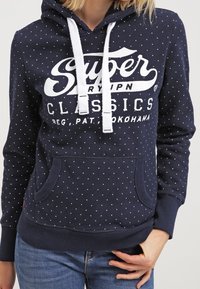 Superdry & Co Jersey con capucha - dark blue