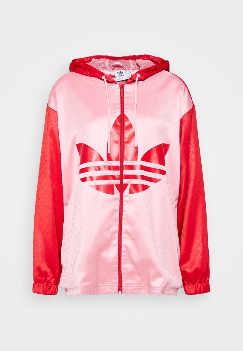 adidas Originals Halflange jas donkerroze adidas Originals Halflange jas donkerroze
