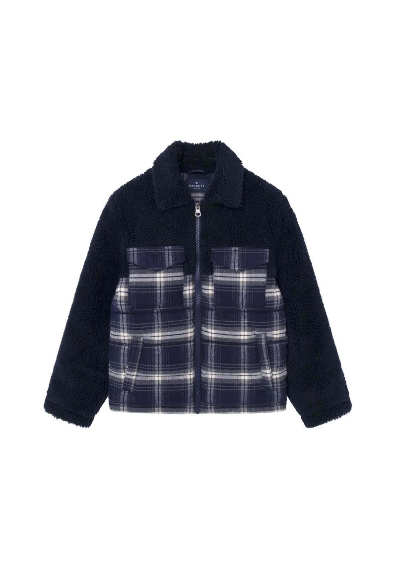 Hackett London Bomberjacks donkerblauw