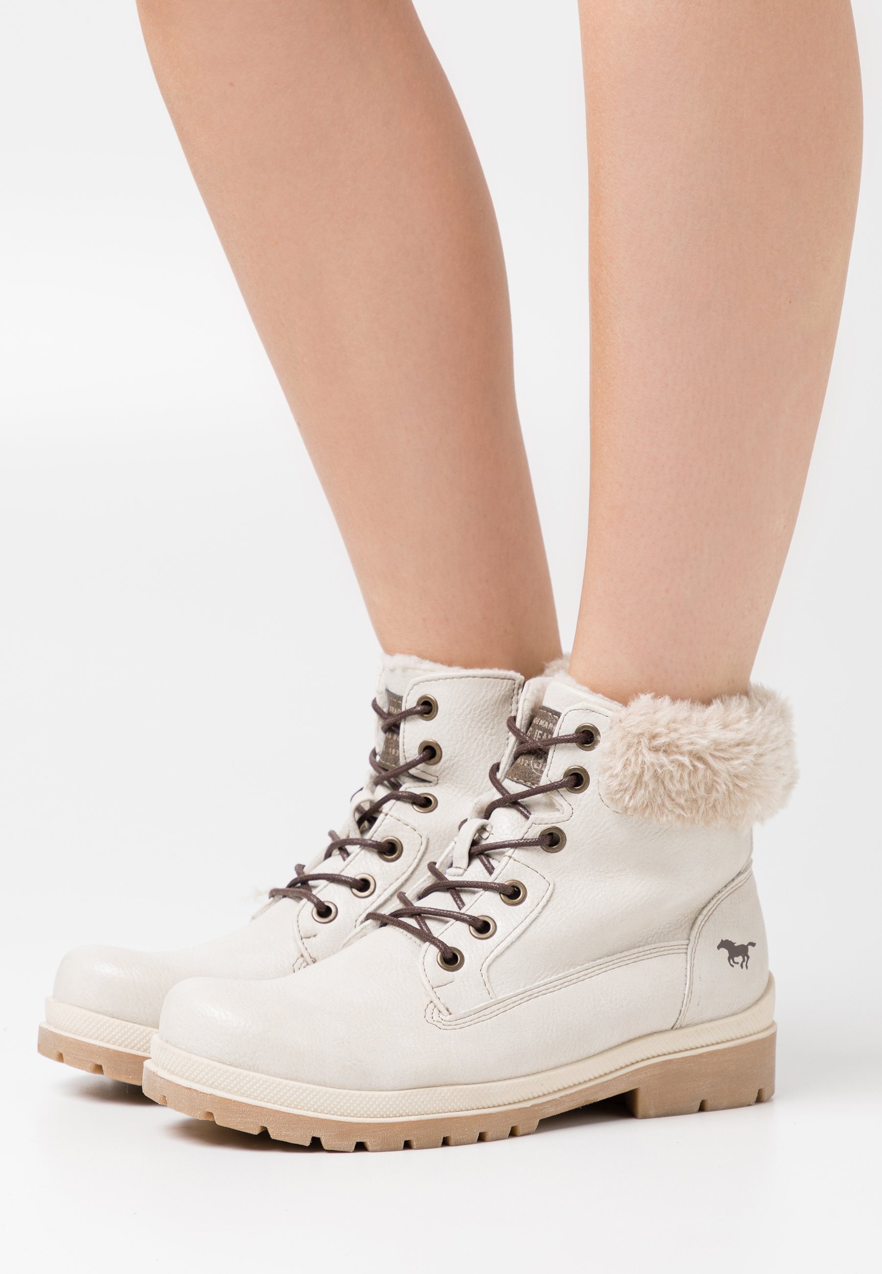 Mustang Veterboots - ice/wit - Zalando.nl