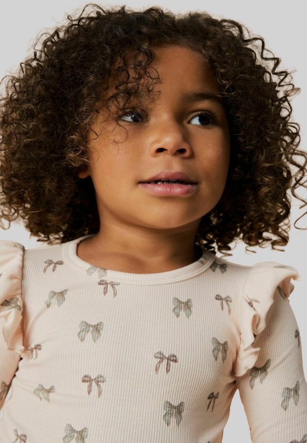 MIT LANGEN ÄRMELN SLIM FIT - Langarmshirt - silver peony