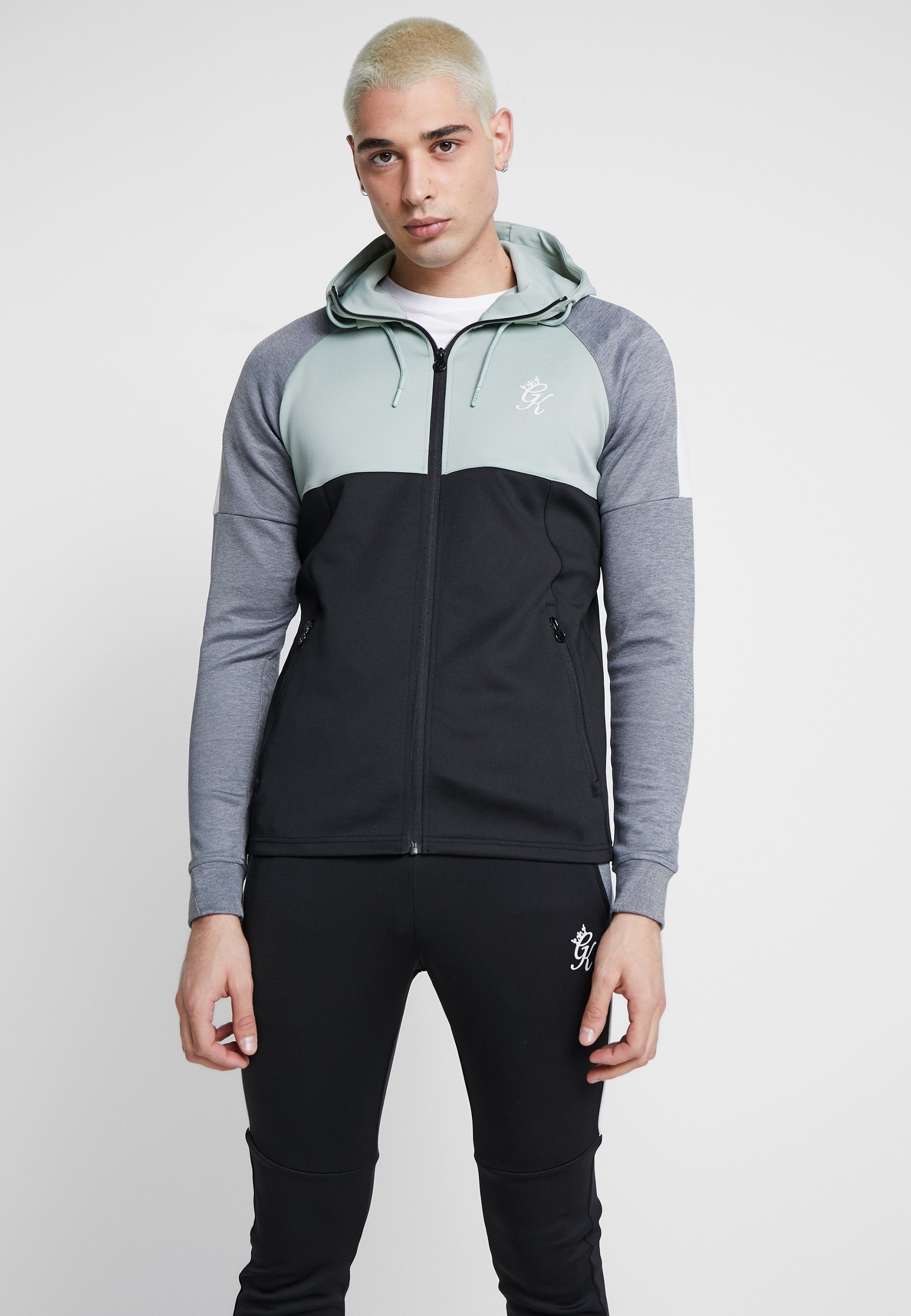 Gym King online | Den nye kolleksjonen på Zalando Gym King ORIGIN PANEL - T-shirts med print - charcoal marl/grey marl