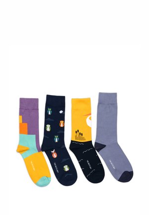 ZORA EDITION GIFT BOX 4 PACK UNISEX - Zoknik - multi coloured