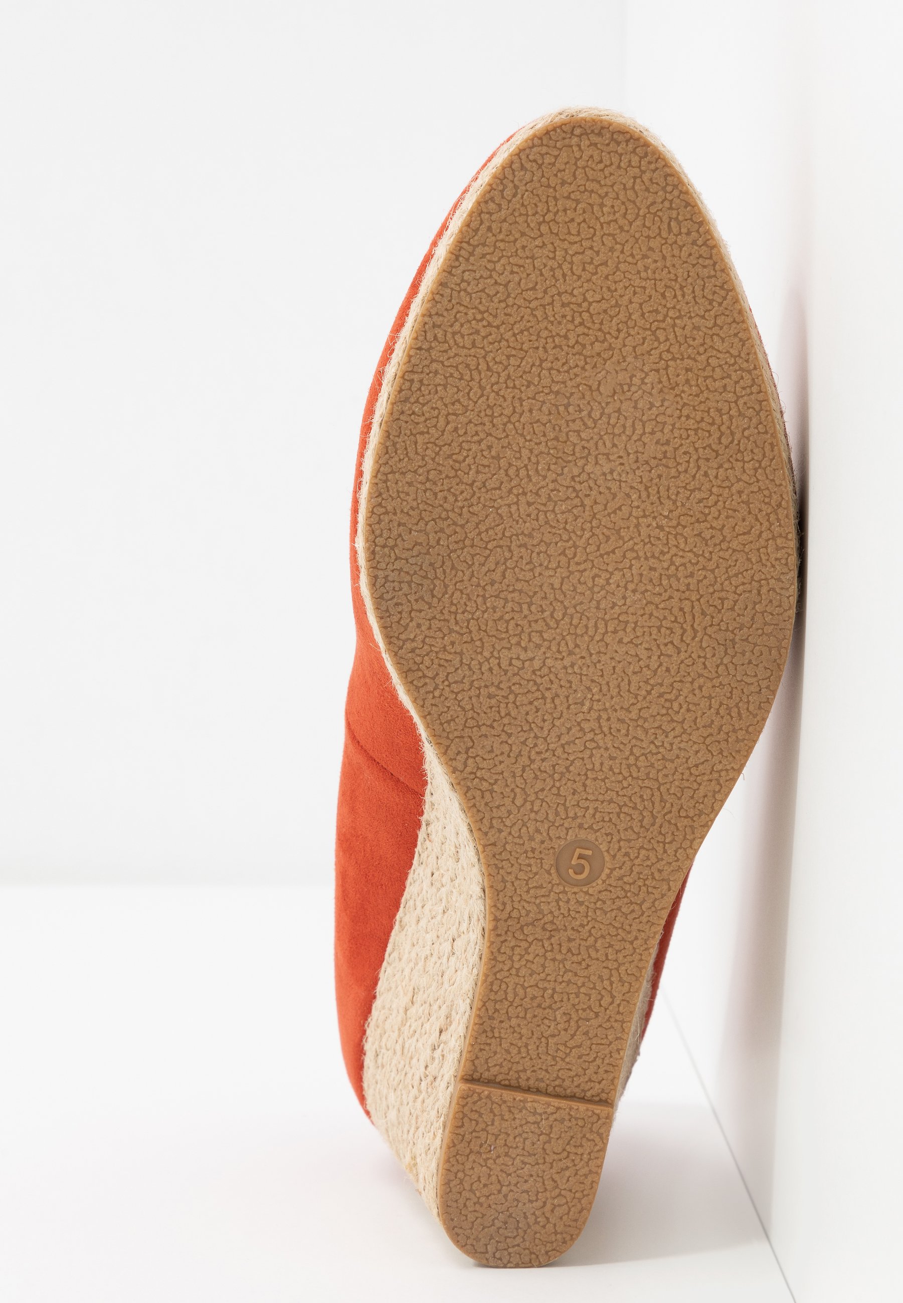 Evans WIDE FIT FYDE HESSIAN WEDGE SHOE - Kiler - spice Evans WIDE FIT FYDE HESSIAN WEDGE SHOE - Kiler - spice