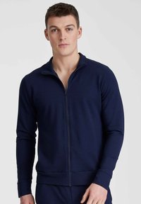 mey Sweater met rits - yacht blue