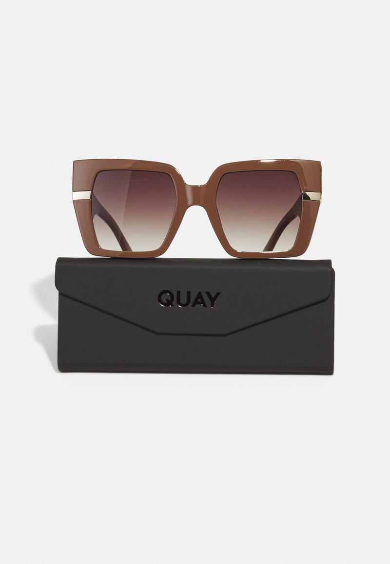 QUAY AUSTRALIA NOTORIOUS UNISEX - Sunglasses - doe/brown  display picture 1