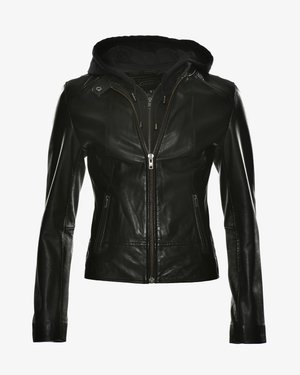 Veste en cuir - black