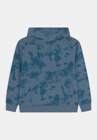 Levi's® TIE DYE HOODIE - Jersey con capucha - aegean blue