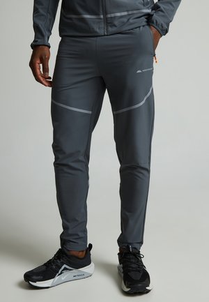 Monterrain, Pantaloni - iron gate asphalt night owl orange pop
