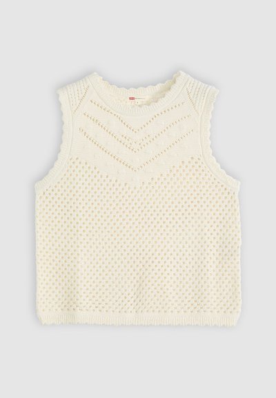 ADRIENNE TANK - Débardeur - egret