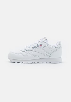 CLASSIC LEATHER TRAINERS - Edzőcipő - white