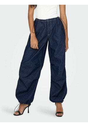 ONLY PARACHUTE - Jeans baggy - dark blue denim