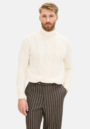 Oscar Jacobson Strickpullover - white shell