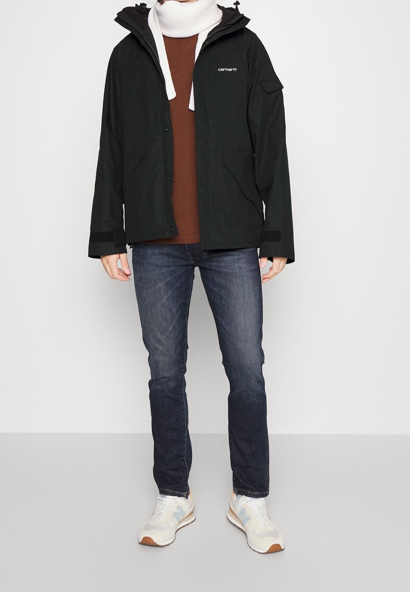 Carhartt WIP Light jacket - dark green - (Pre-owned) - Zalando