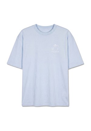Pegador, VIDIN OVERSIZED TEE - Tričko s potlačou - washed ocean blue