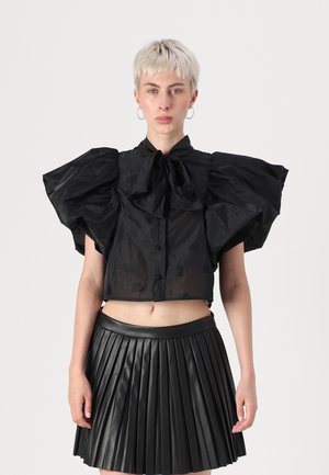 Sister Jane ILLUSION HEART BOW - Blusa - black