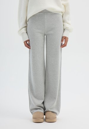 Terranova, PANTALONE LUNGO TINTA UNITA - Pantaloni - light-grey