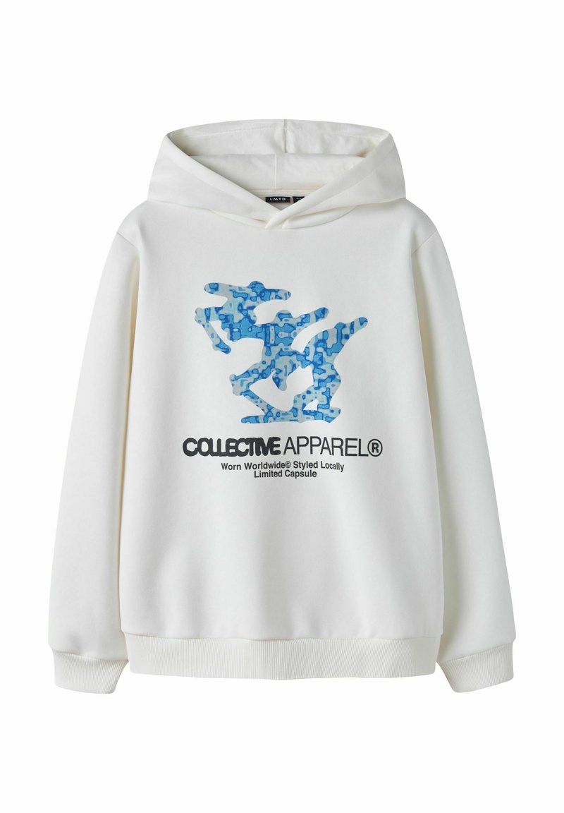 LMTD LOOSE FIT - Felpa con cappuccio - white alyssum