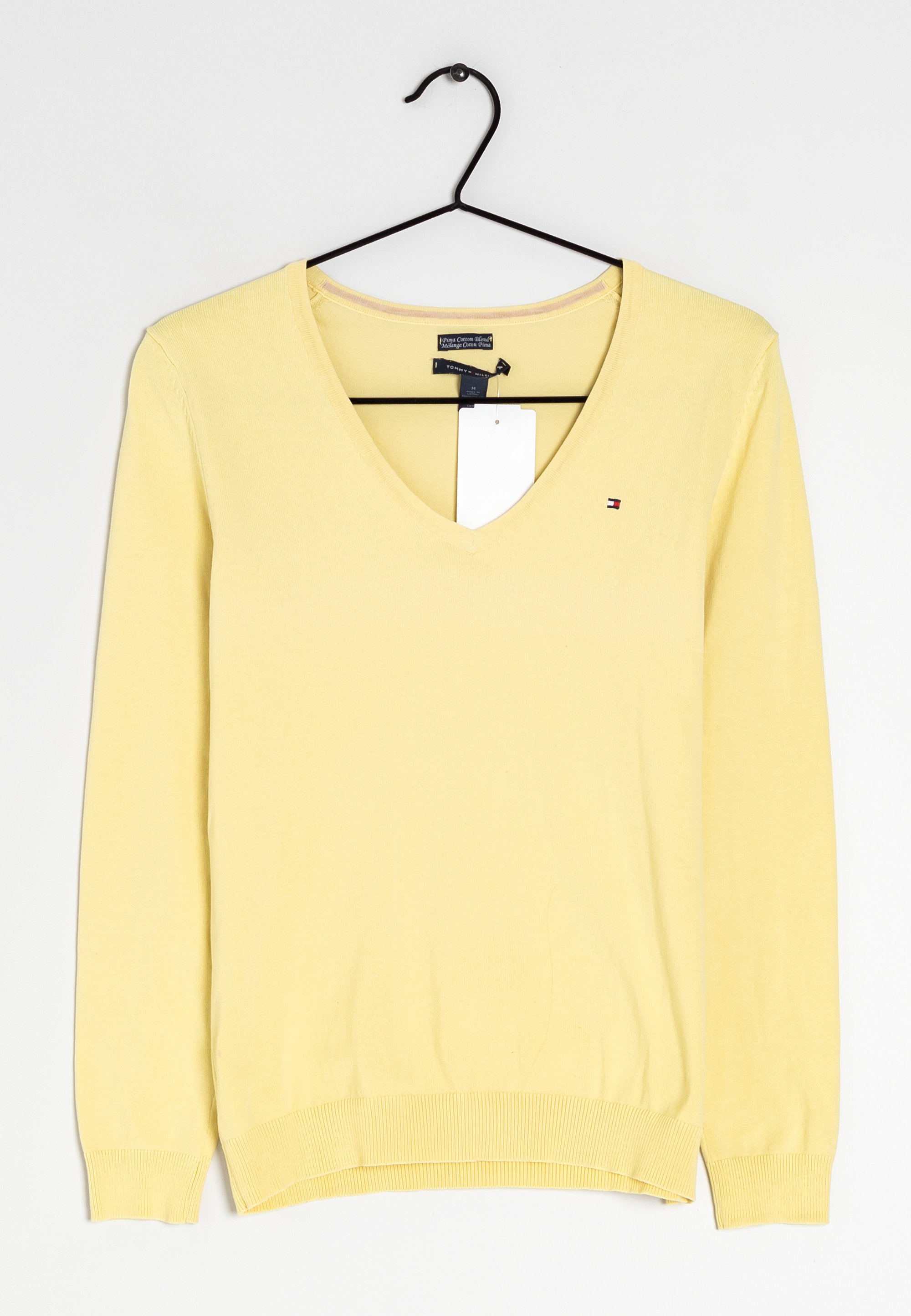 Tommy hilfiger yellow jumper womens Clearance