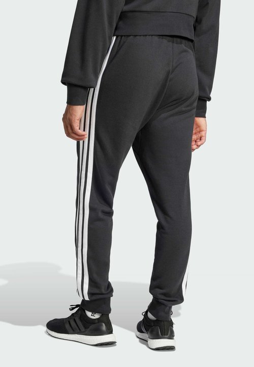 adidas Essential 3-Stripes French Terry Pant Black/White — foto 2