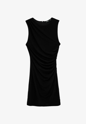 Koton, DRAPED MINI - Jerseyjurk - black