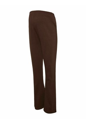 MAMALICIOUS, TROUSERS REGULAR FIT FLARED LEGS TROUSERS - Pantalon classique - hot fudge