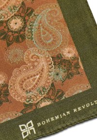 BOHEMIAN REVOLT BRUX - Sjal / Tørklæder - green orange brown