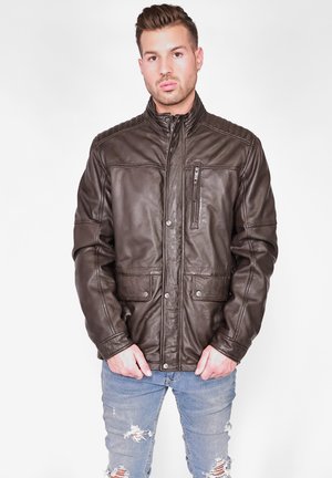 JCC Leather jacket - antique brown