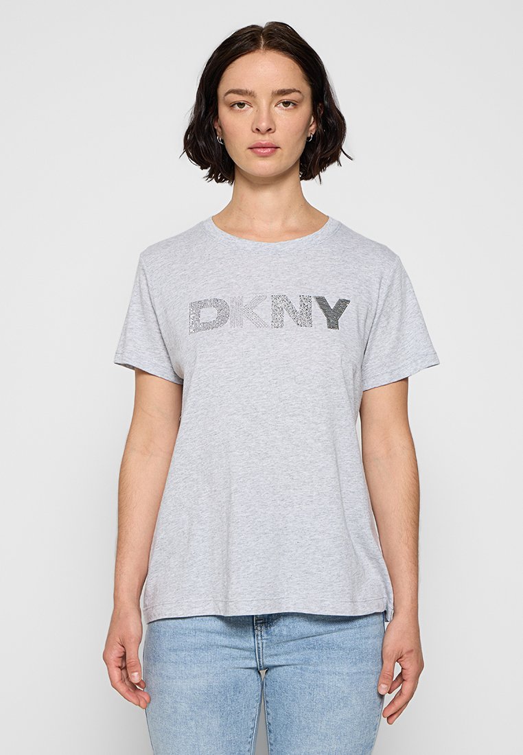 DKNY T-shirt print grijs