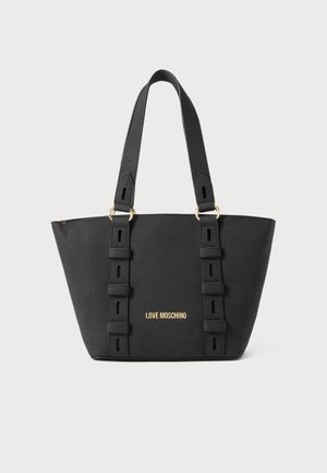 BUCKLED UP - Käsilaukku - black