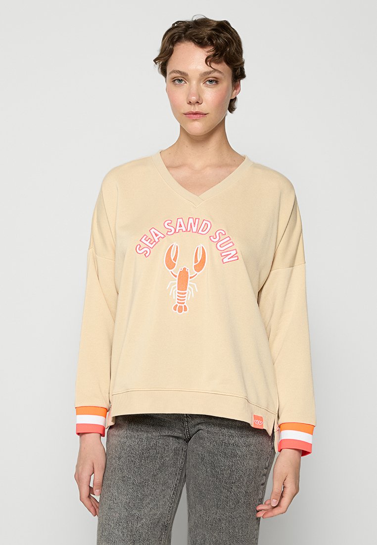 zwillingsherz Sweater beige zwillingsherz Sweater beige