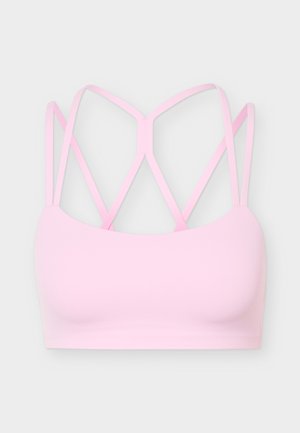 Nike Performance, ZENVY STRAPPY BRA - Αθλητικό σουτιέν ελαφριάς στήριξης - pink rise/white
