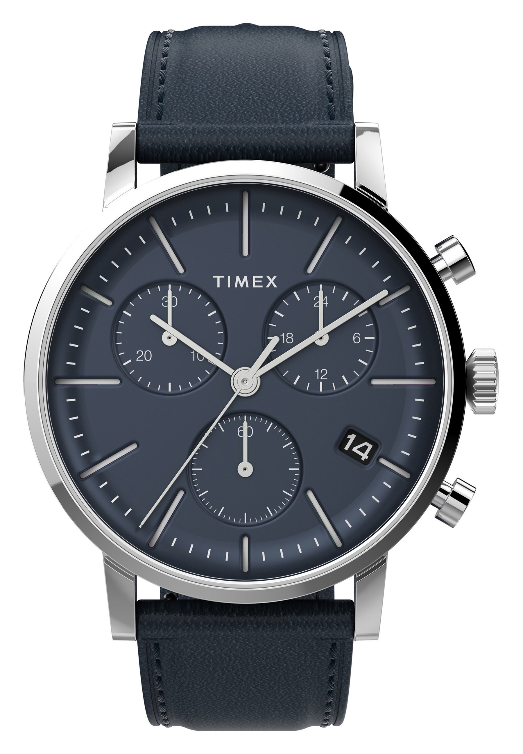 Timex MIDTOWN CHRONOGRAPH Chronograph watch Blue/blue Zalando